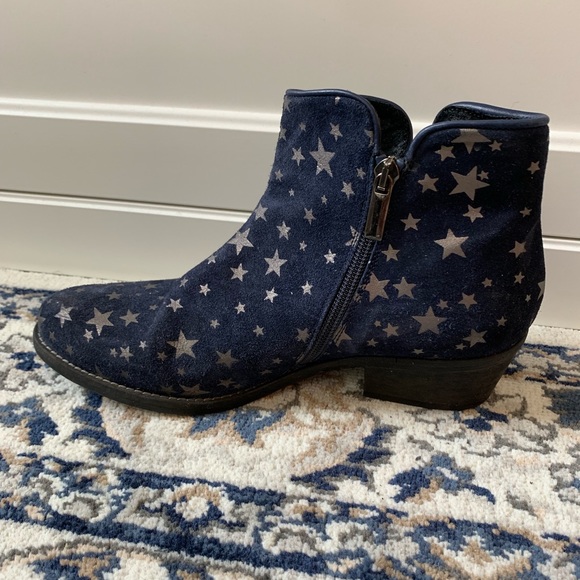 Blue Suede Star 🌟 Booties - Picture 4 of 8